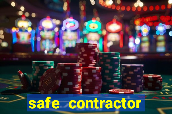 safe contractor approved list