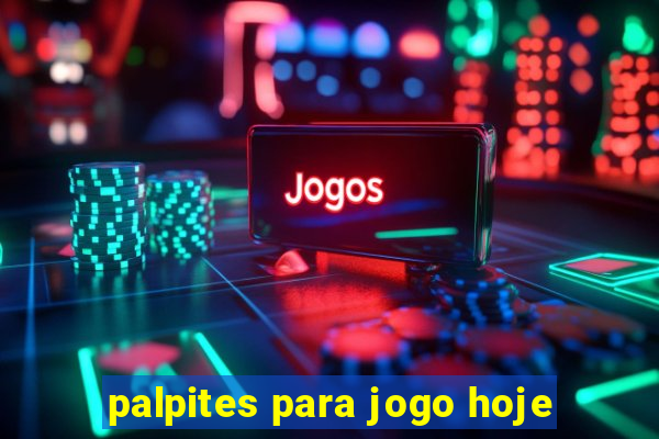 palpites para jogo hoje