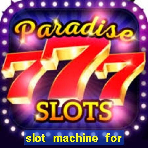 slot machine for real money