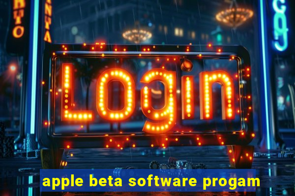 apple beta software progam