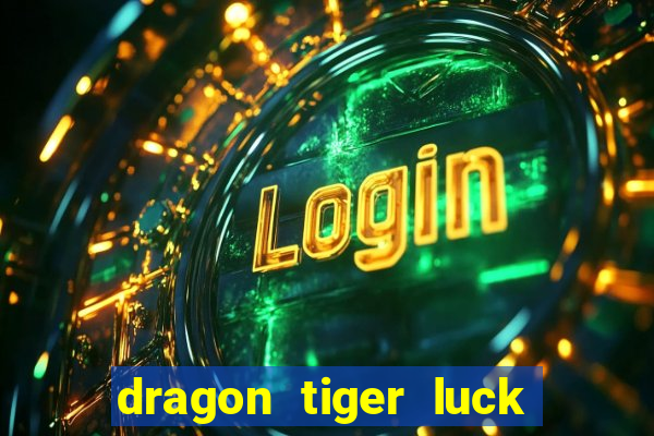 dragon tiger luck demo pg slot