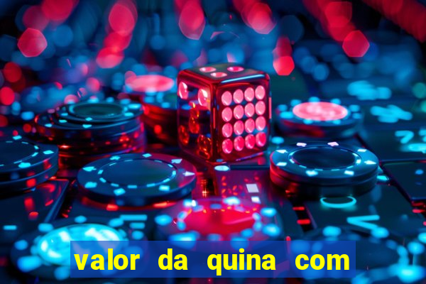 valor da quina com 7 n煤meros