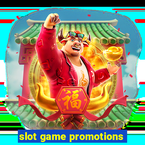 slot game promotions