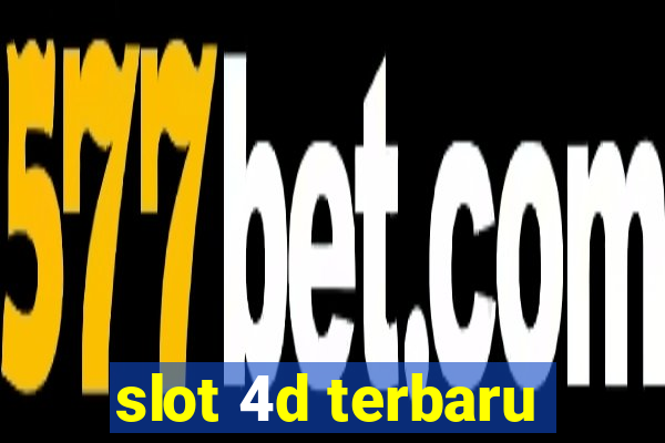 slot 4d terbaru