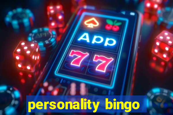 personality bingo