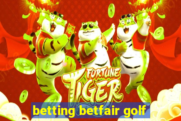 betting betfair golf