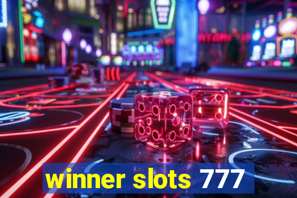 winner slots 777