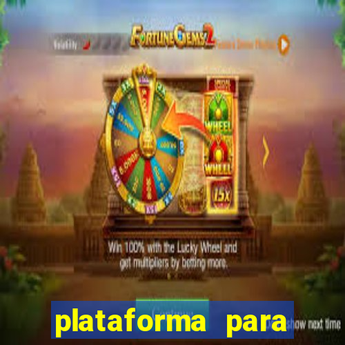 plataforma para jogar tiger fortune