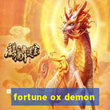 fortune ox demon