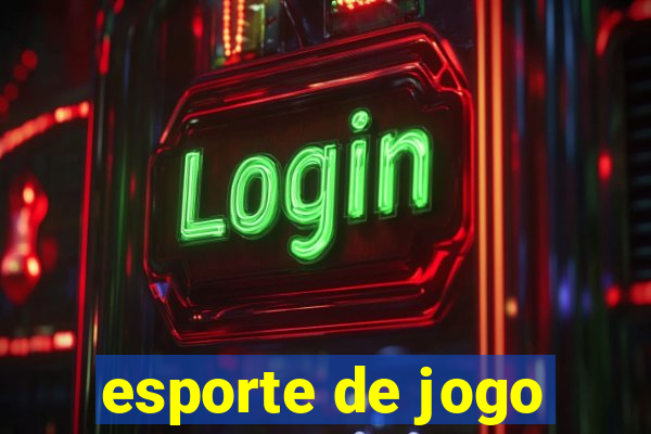 esporte de jogo