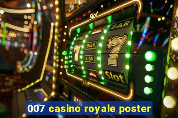 007 casino royale poster