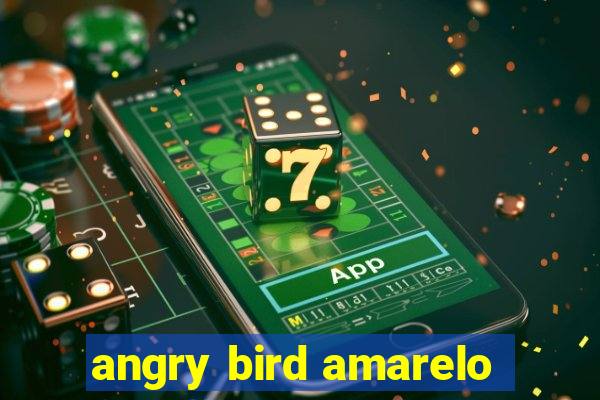 angry bird amarelo