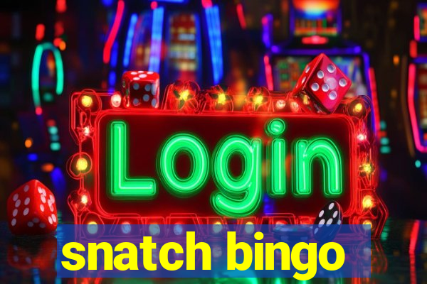 snatch bingo