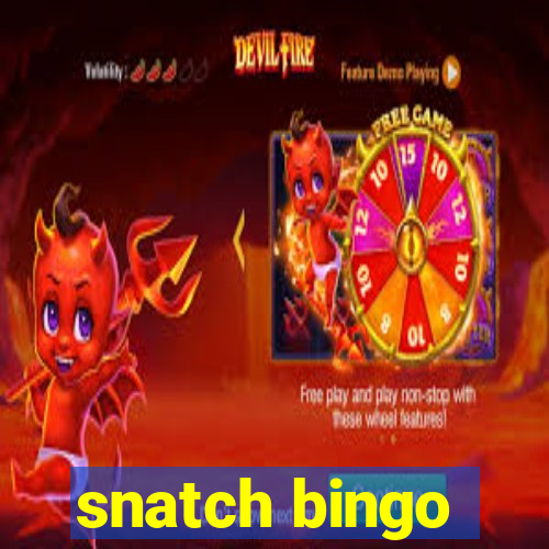 snatch bingo