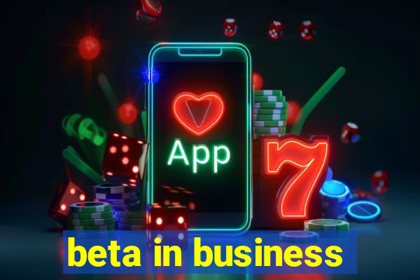 beta in business