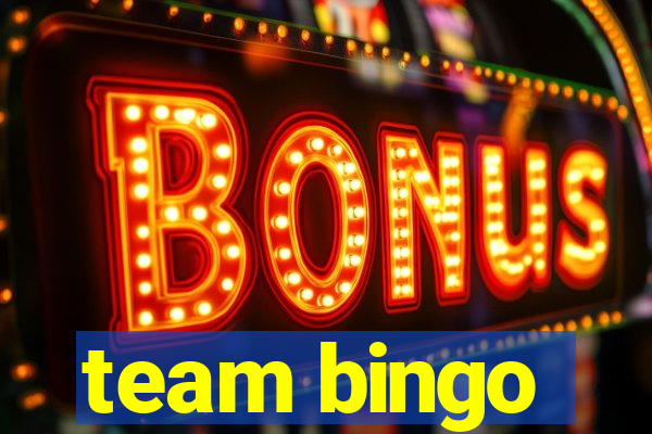 team bingo