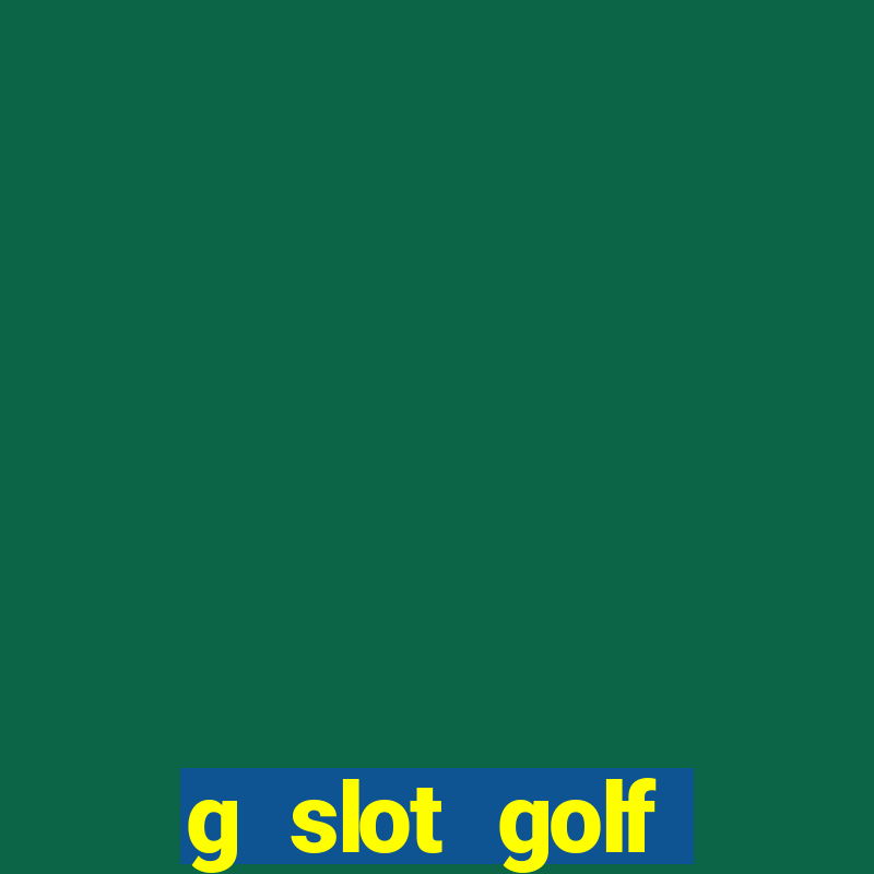 g slot golf training aid