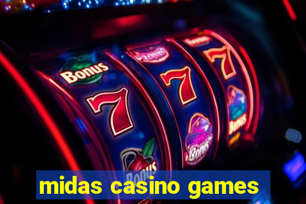 midas casino games