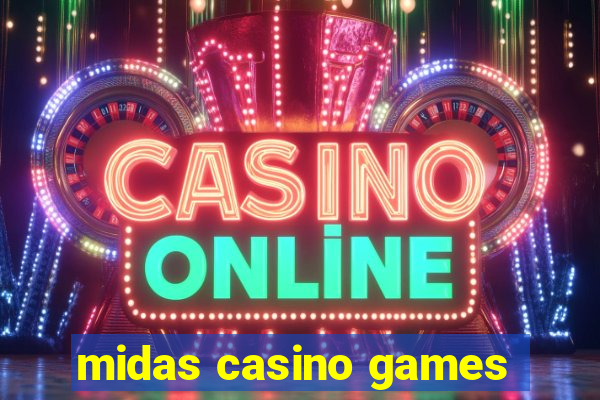 midas casino games