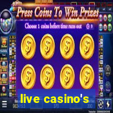 live casino's