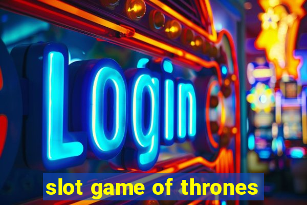 slot game of thrones