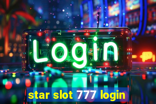 star slot 777 login