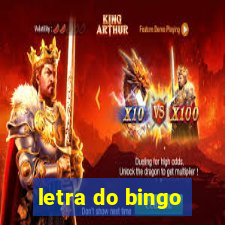 letra do bingo