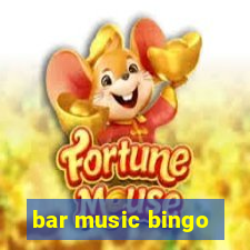 bar music bingo