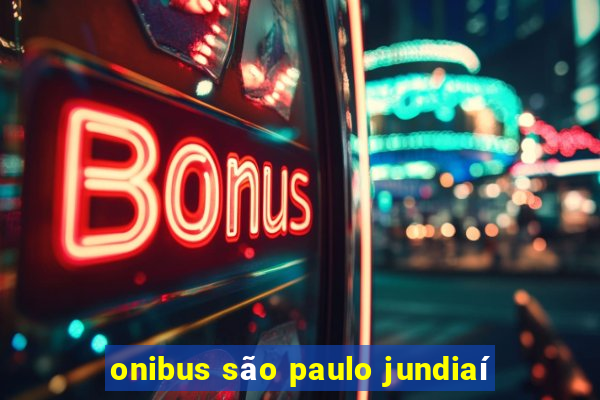 onibus são paulo jundiaí