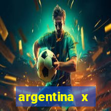 argentina x colombia ao vivo