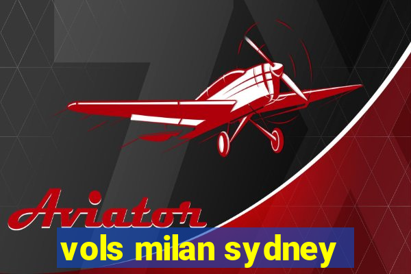 vols milan sydney