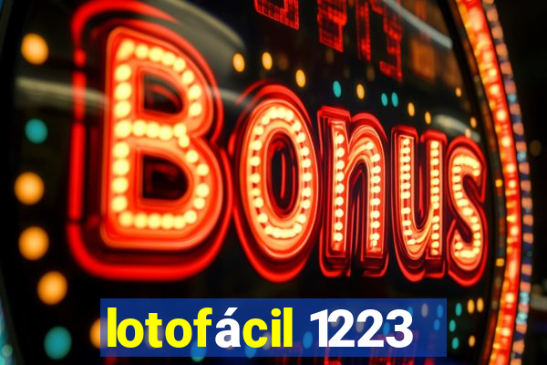 lotofácil 1223