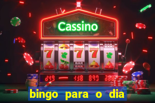 bingo para o dia das crian?as