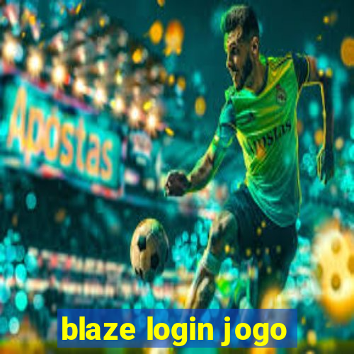 blaze login jogo