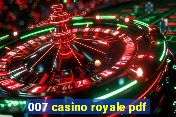 007 casino royale pdf