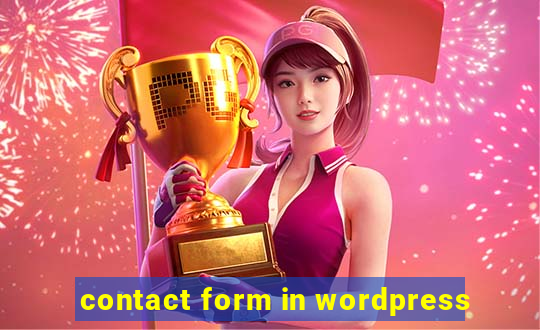 contact form in wordpress