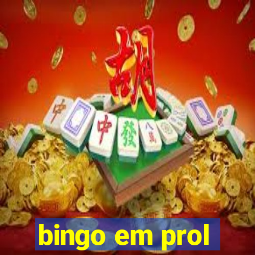 bingo em prol