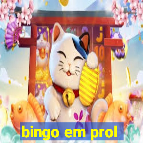 bingo em prol