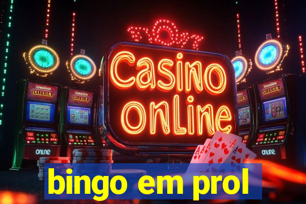 bingo em prol