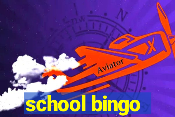 school bingo