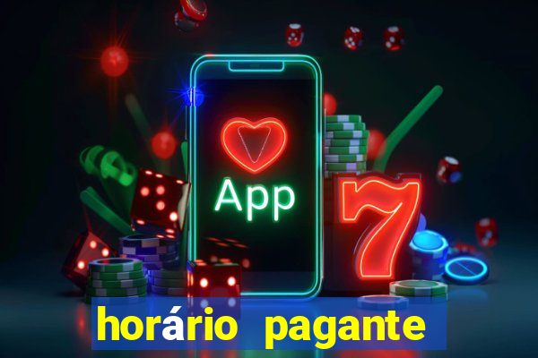 horário pagante fortune tiger