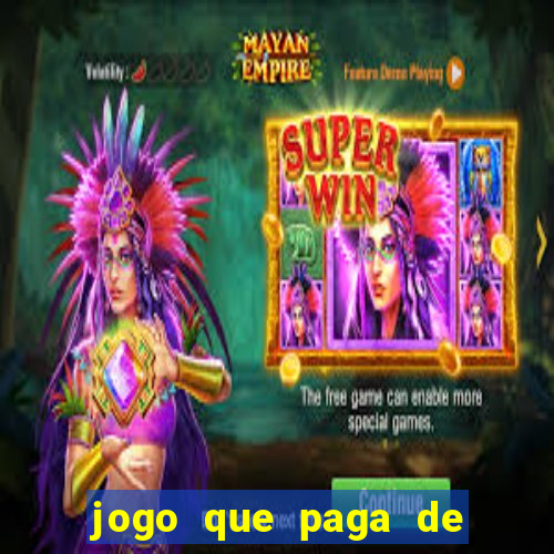 jogo que paga de verdade sem depositar