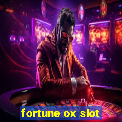 fortune ox slot