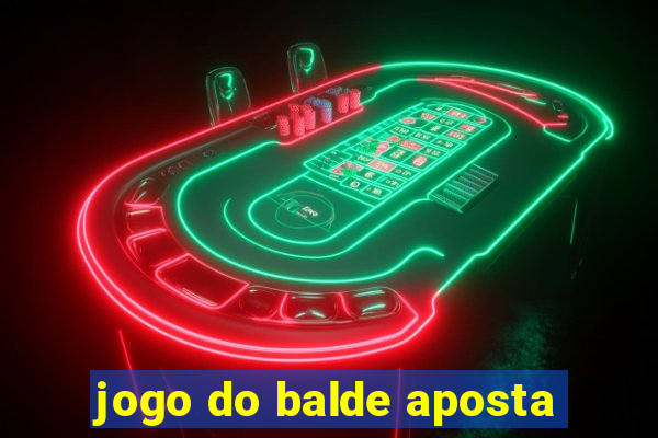 jogo do balde aposta