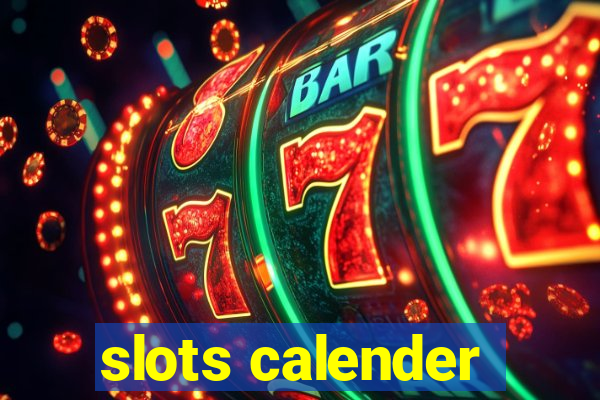 slots calender