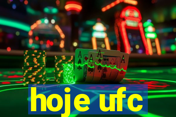 hoje ufc