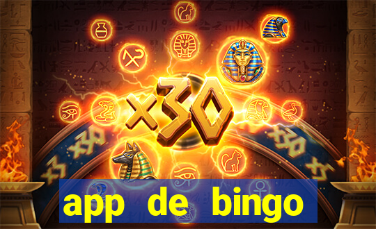 app de bingo valendo dinheiro