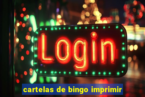 cartelas de bingo imprimir