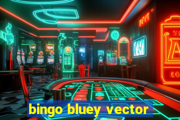 bingo bluey vector