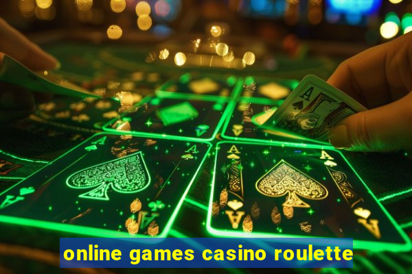 online games casino roulette